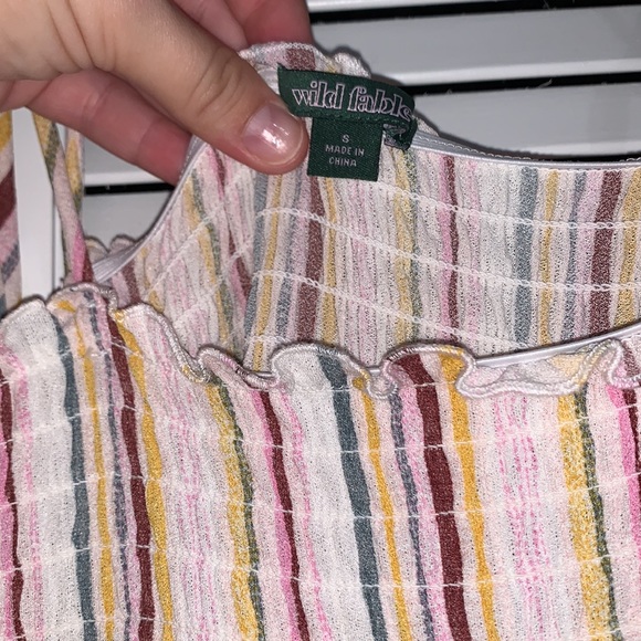 WILD FABLE STRIPE MAXI DRESS - Picture 6 of 6